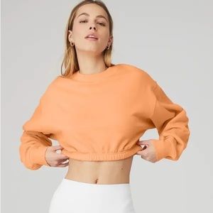 Alo Yoga Devotion Cropped sweatshirt